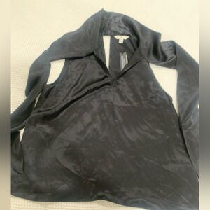 Beautiful black silk top
